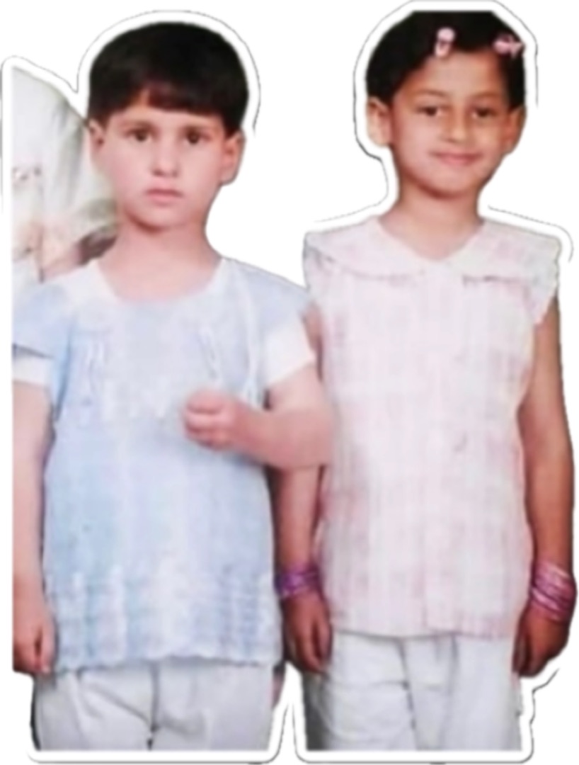 Asmara as a child — that mischievous smile